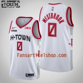 NBA Houston Rockets Trikot Russell Westbrook 0 Nike 2019-2020 City Edition Swingman - Kinder